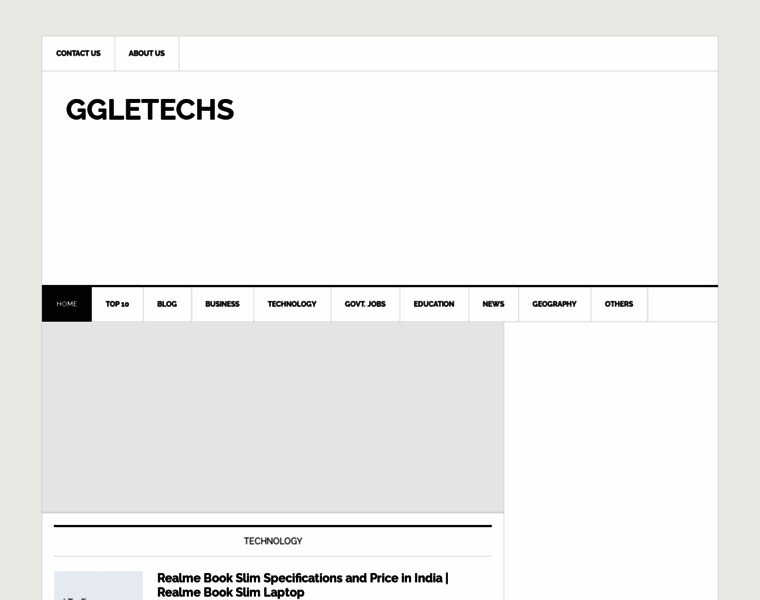 Ggletechs.co.in thumbnail
