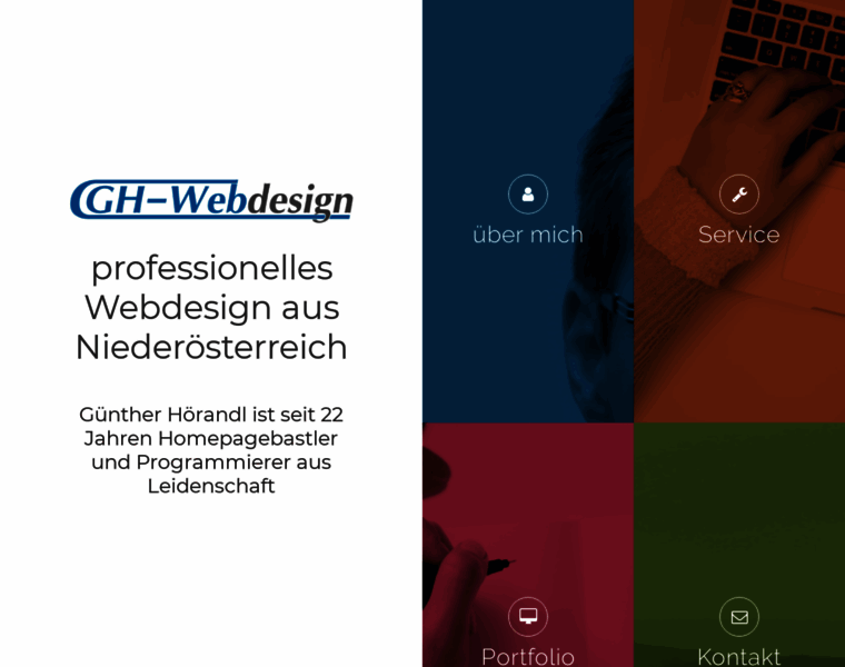 Gh-webdesign.at thumbnail