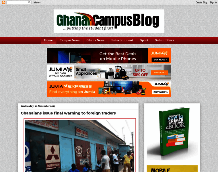 Ghanacampusblog.com thumbnail