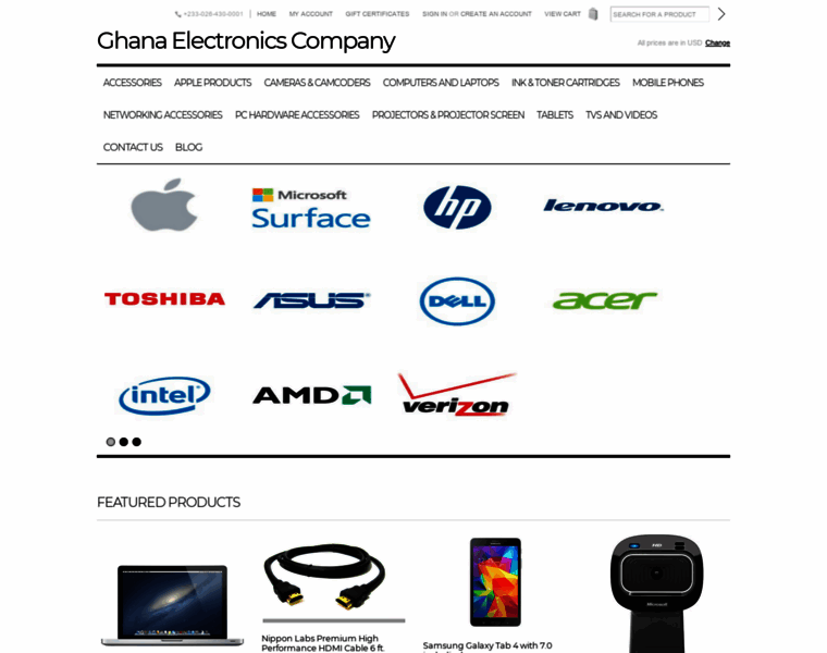 Ghanaelectronics.com thumbnail