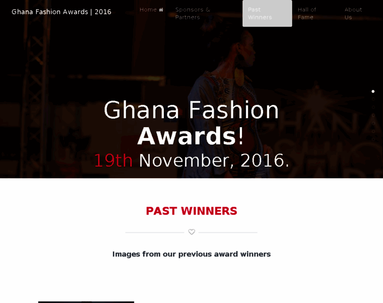 Ghanafashionawards.com thumbnail