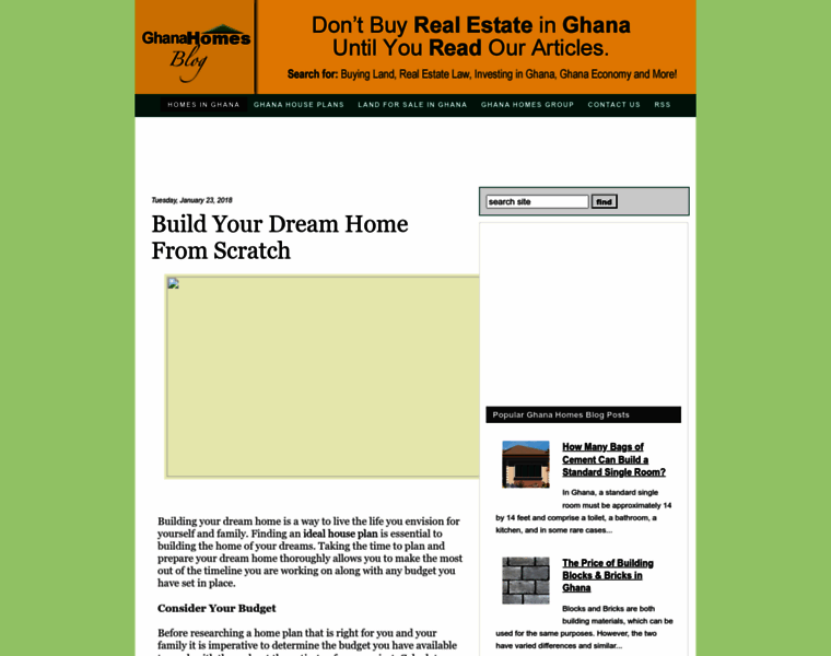 Ghanahomesblog.com thumbnail