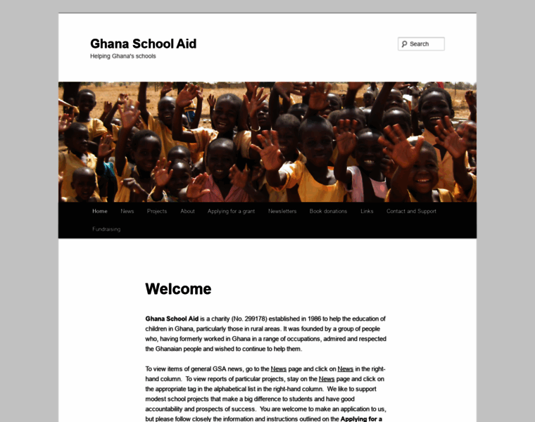 Ghanaschoolaid.org thumbnail