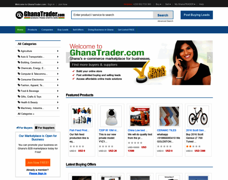 Ghanatrader.com thumbnail