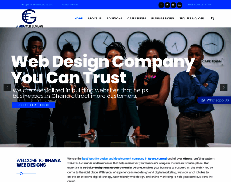 Ghanawebdesigns.com thumbnail