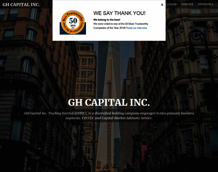 Ghcapital-inc.com thumbnail