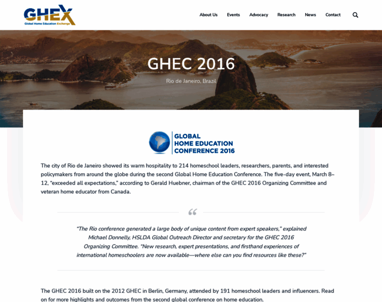 Ghec2016.org thumbnail