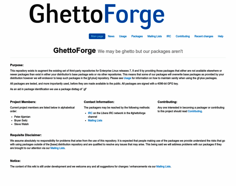 Ghettoforge.org thumbnail