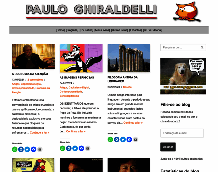 Ghiraldelli.pro.br thumbnail