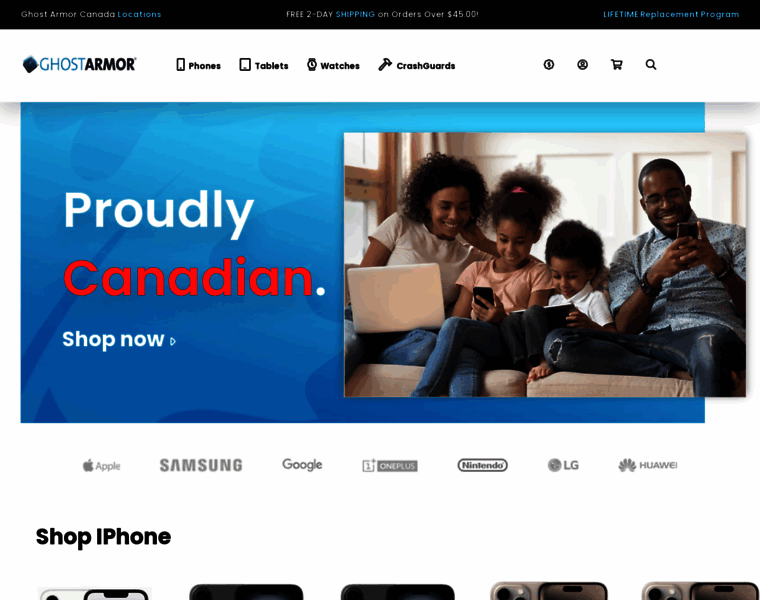 Ghostarmorcanada.ca thumbnail