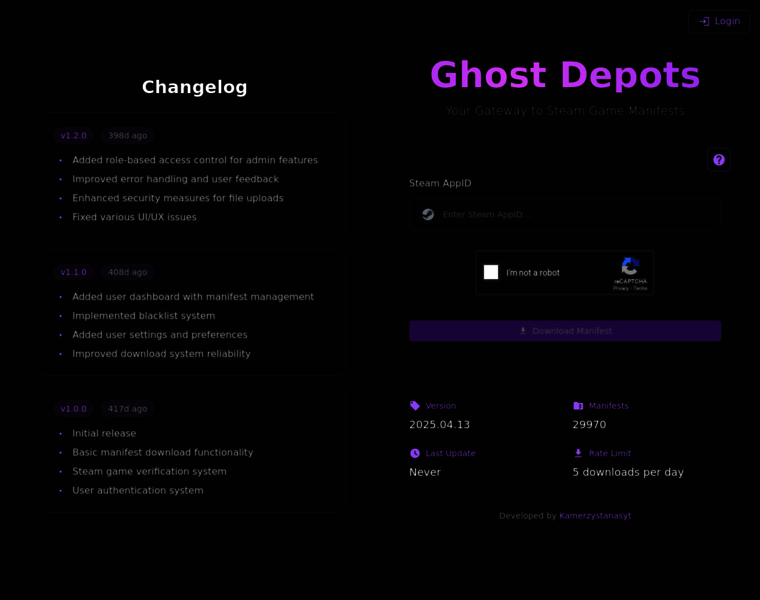 Ghostdepots.xyz thumbnail Ghostdepots.xyz thumbnail