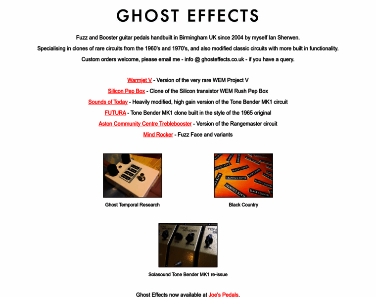 Ghosteffects.co.uk thumbnail