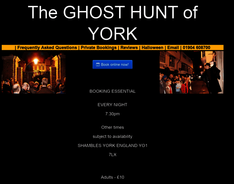Ghosthunt.co.uk thumbnail
