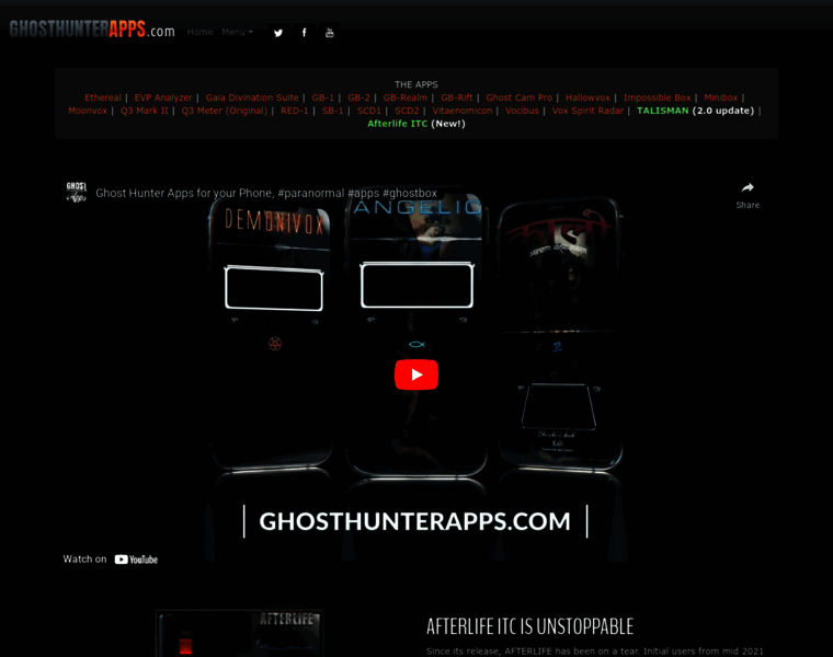 Ghosthunterapps.com thumbnail