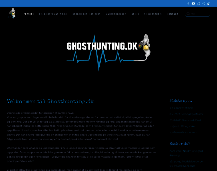 Ghosthunting.dk thumbnail