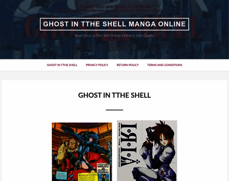Ghostintheshell-manga.xyz thumbnail