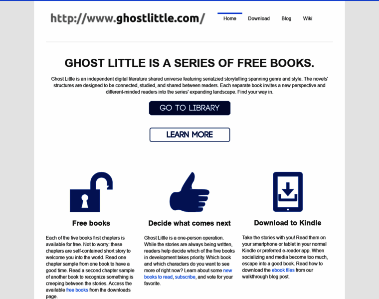 Ghostlittle.com thumbnail