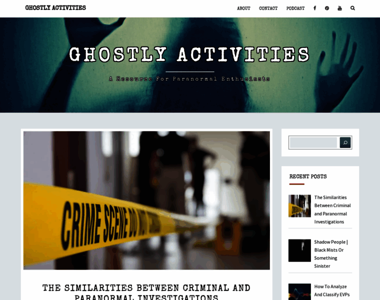 Ghostlyactivities.com thumbnail