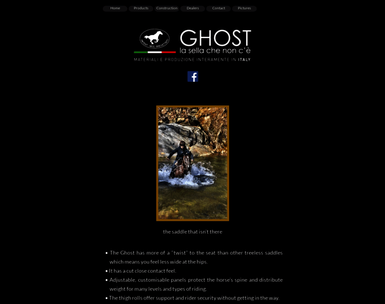 Ghostsaddle.com thumbnail