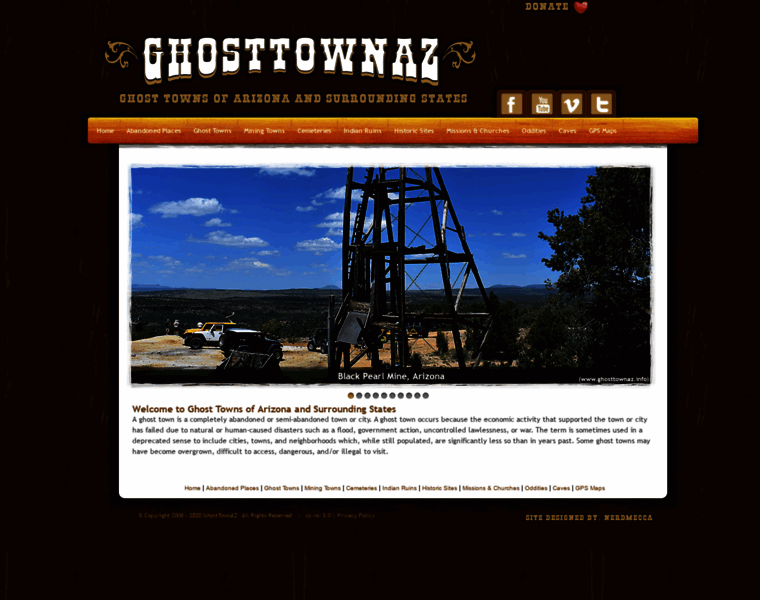 Ghosttownaz.info thumbnail