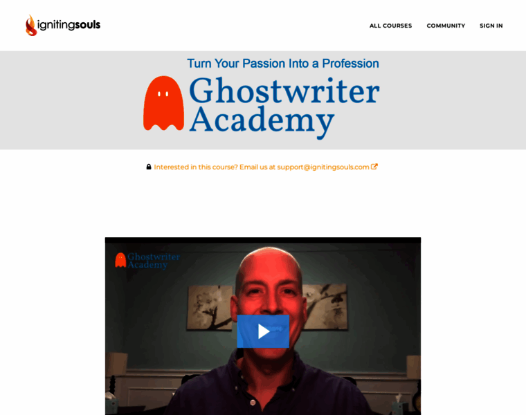 Ghostwriteracademy.com thumbnail