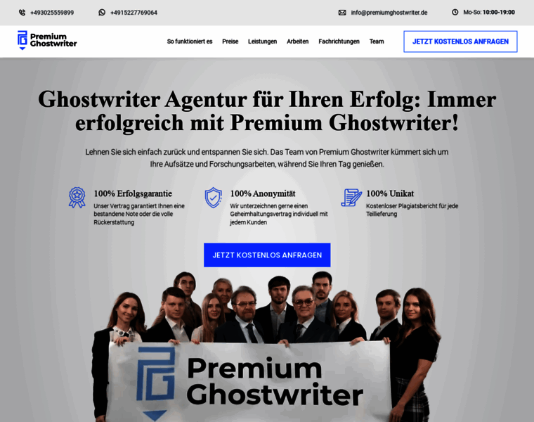 Ghostwriteragent.de thumbnail