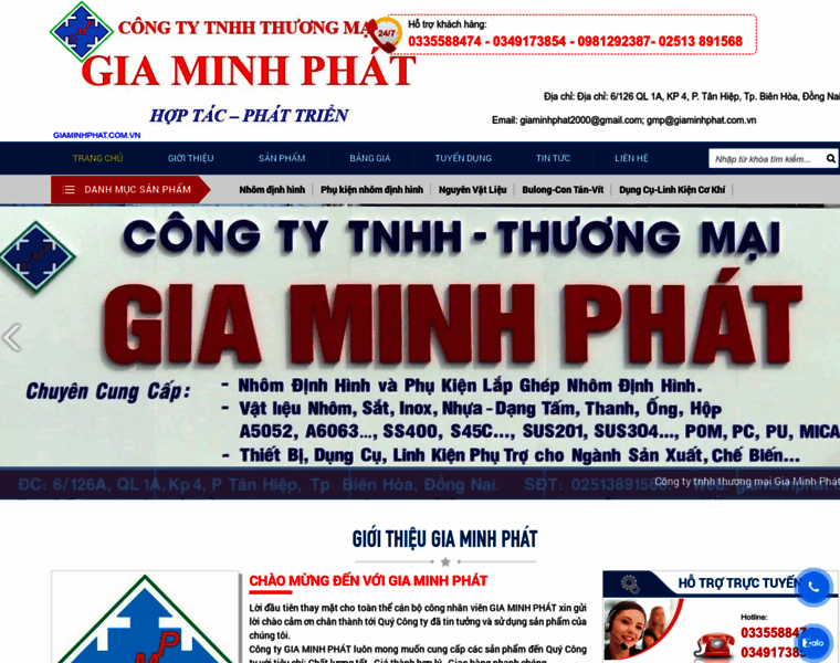 Giaminhphat.com.vn thumbnail