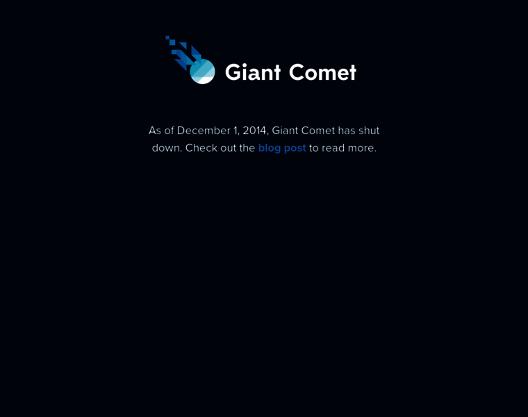 Giantcomet.com thumbnail