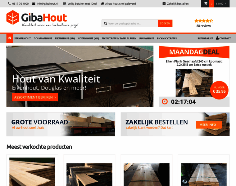 Gibahout.nl thumbnail