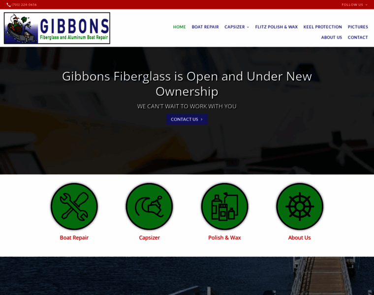 Gibbonsfiberglass.com thumbnail