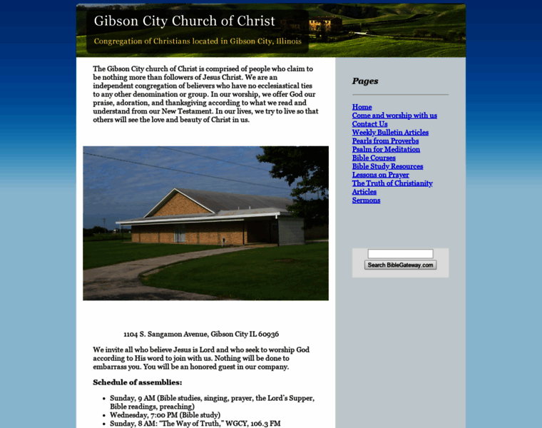 Gibsoncitychurchofchrist.com thumbnail