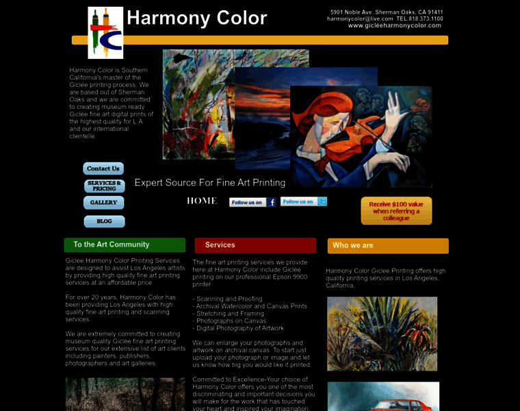 Gicleeharmonycolor.com thumbnail