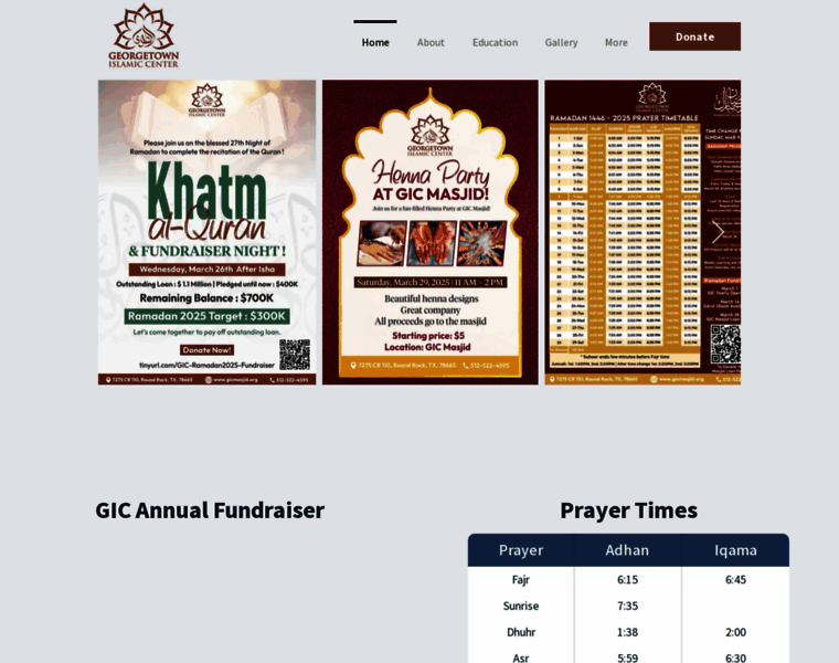 Gicmasjid.org thumbnail Gicmasjid.org thumbnail