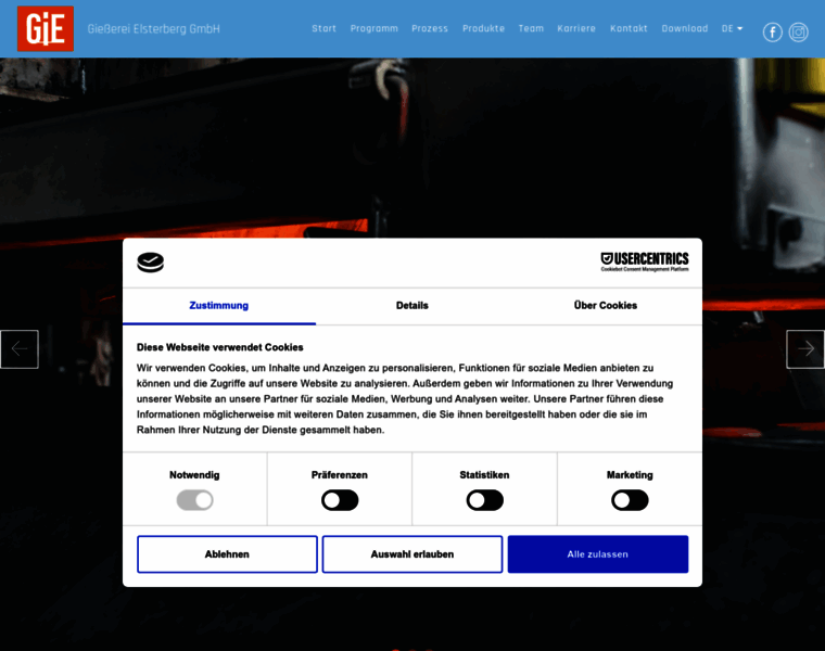 Giesserei-elsterberg.de thumbnail