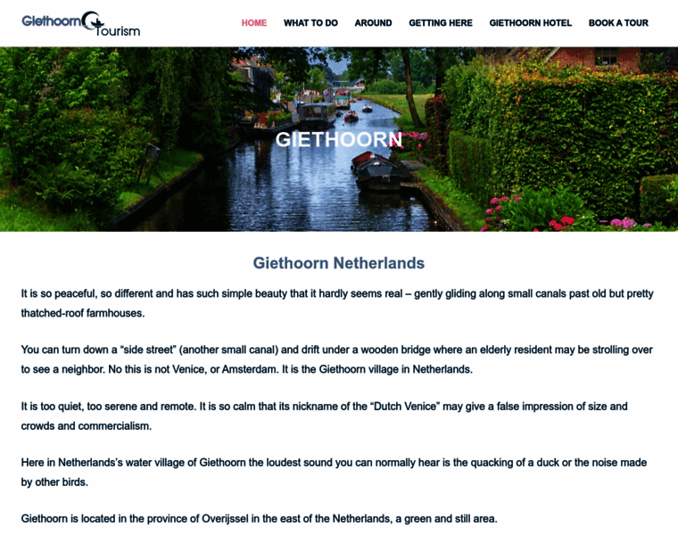 Giethoorntourism.com thumbnail