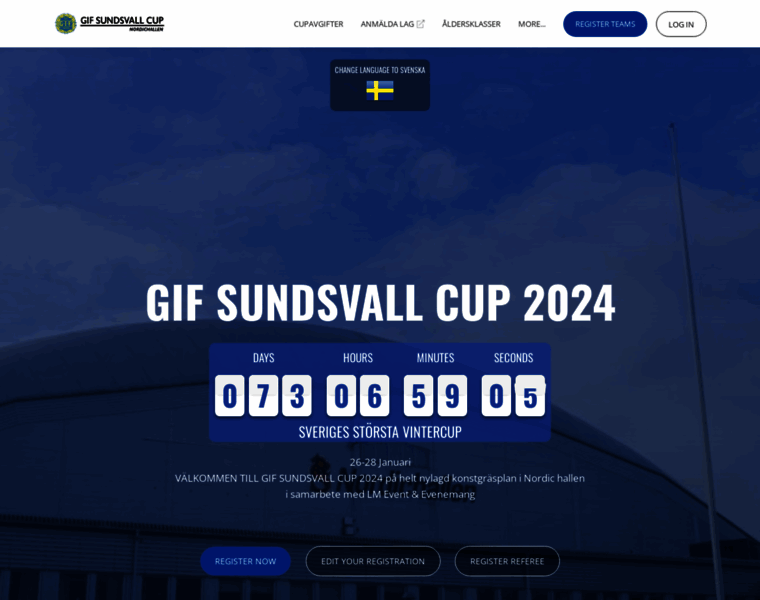 Gifsundsvallcup.se thumbnail