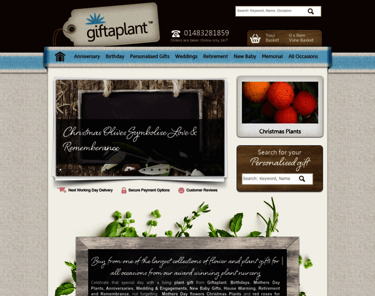 Giftaplant.com thumbnail
