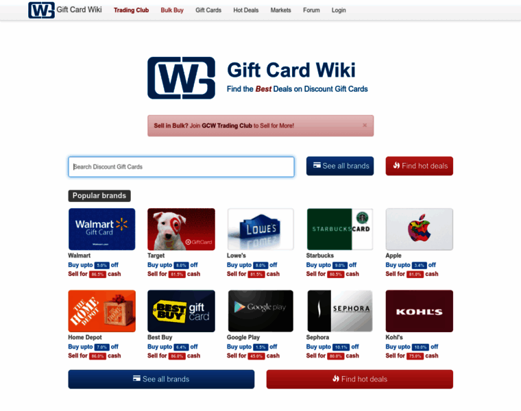 Giftcardwiki.com thumbnail