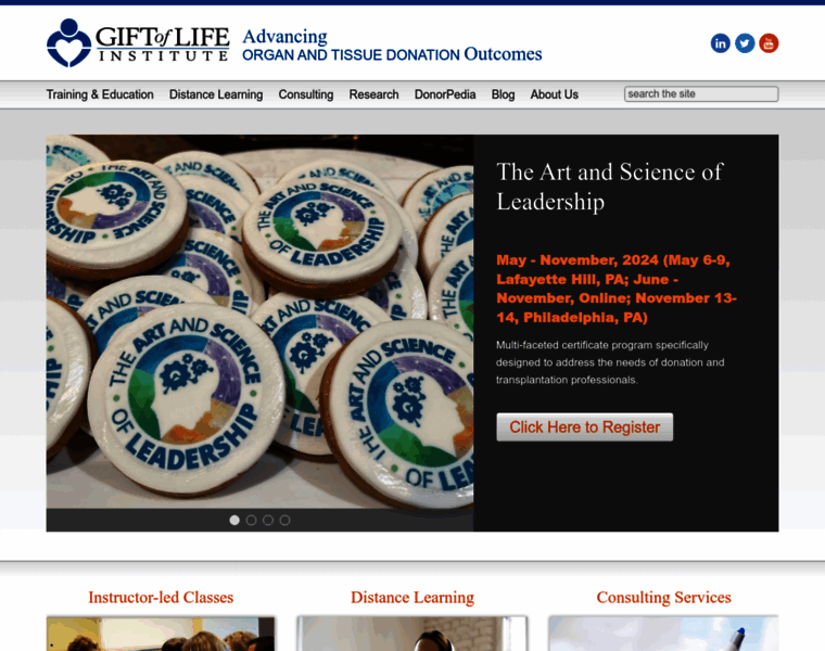 Giftoflifeinstitute.org thumbnail Giftoflifeinstitute.org thumbnail
