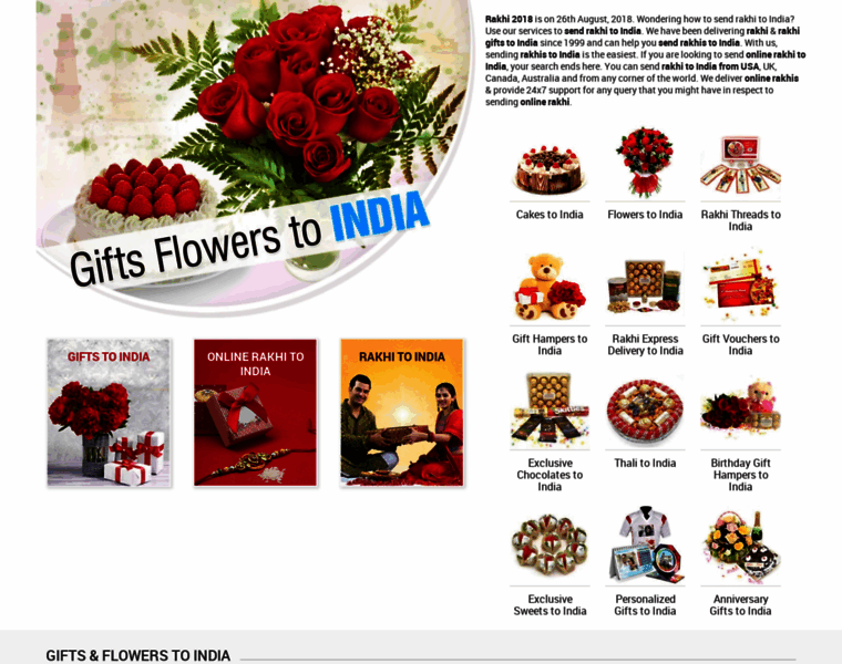 Giftsflowerstoindia.com thumbnail
