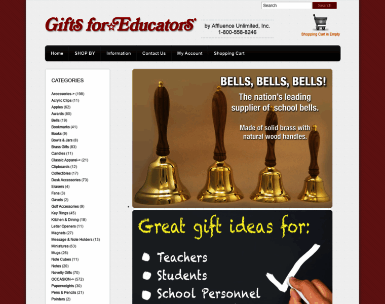 Giftsforeducators.com thumbnail