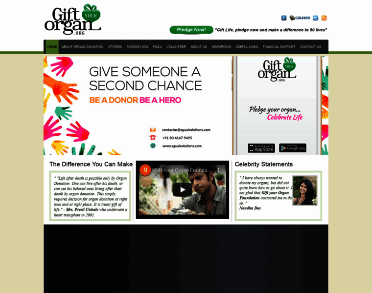 Giftyourorgan.org thumbnail