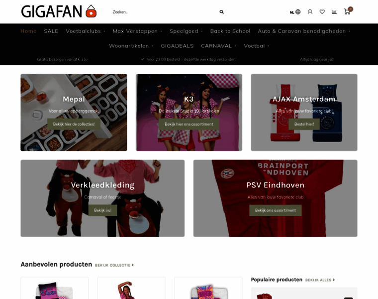 Gigafan.nl thumbnail