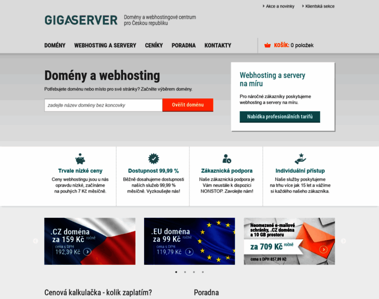Gigaserver.cz thumbnail
