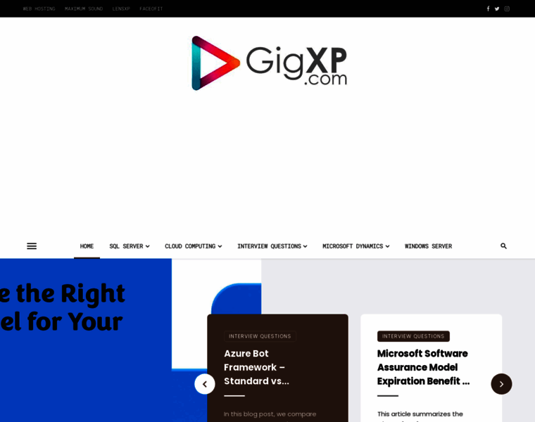 Gigxp.com thumbnail