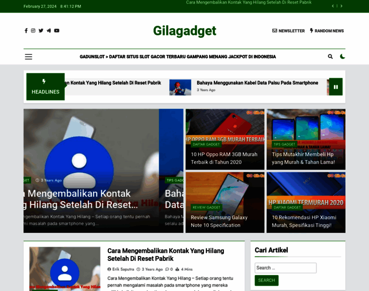 Gilagadget.com thumbnail