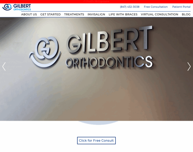 Gilbert-ortho.com thumbnail