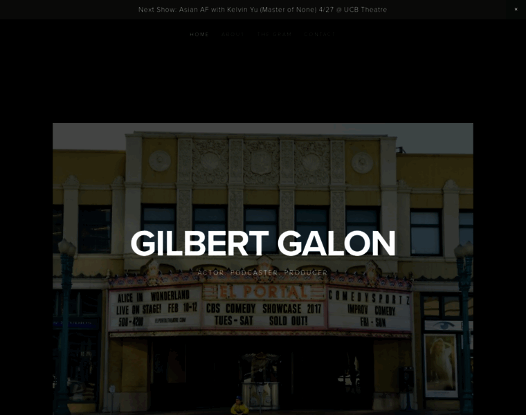 Gilbertgalon.com thumbnail