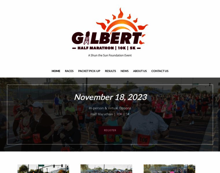 Gilbertmarathon.org thumbnail