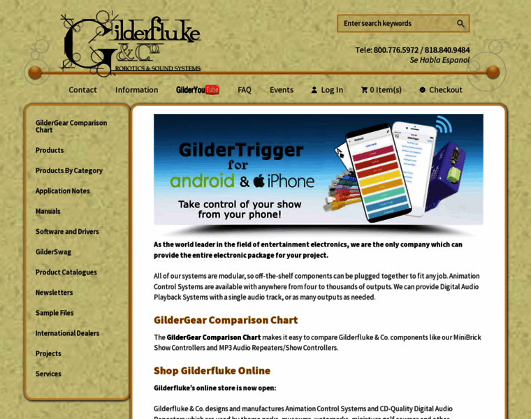 Gilderfluke.com thumbnail